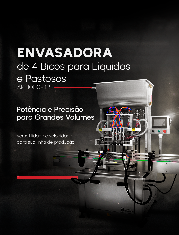 Envasadora para Líquidos e Pastosos
