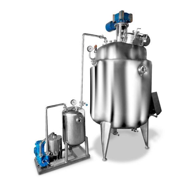 Tanque Emulsificador com Mixer e Sistema de Vácuo - Image 2